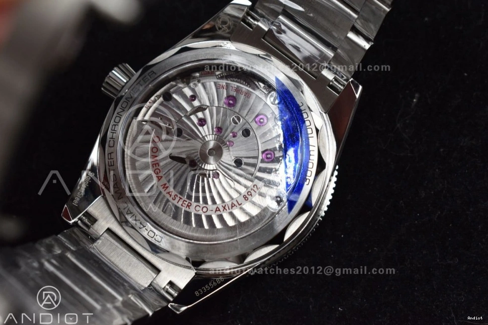 VSF Edition Bracelet A8912 1:1 On 300 SS Clone Seamaster Blue Best Heritage Super Dial 1226